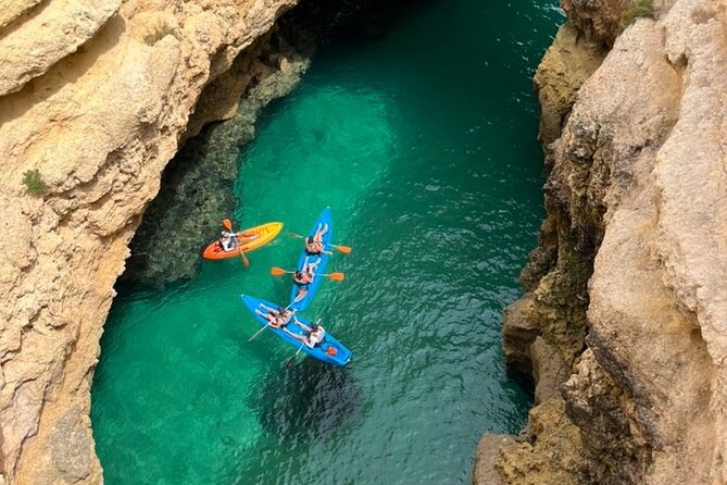 Benagil Kayak to the Caves and Secret Beaches with Licensed Guide - The Value of the Small Group Kayak Adventure