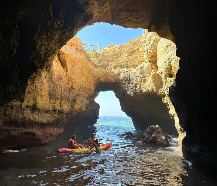 Benagil: Kayak Tour to Benagil Caves  Small Group - Exciting Kayak Adventure to the Benagil Caves for $32 in Algarve