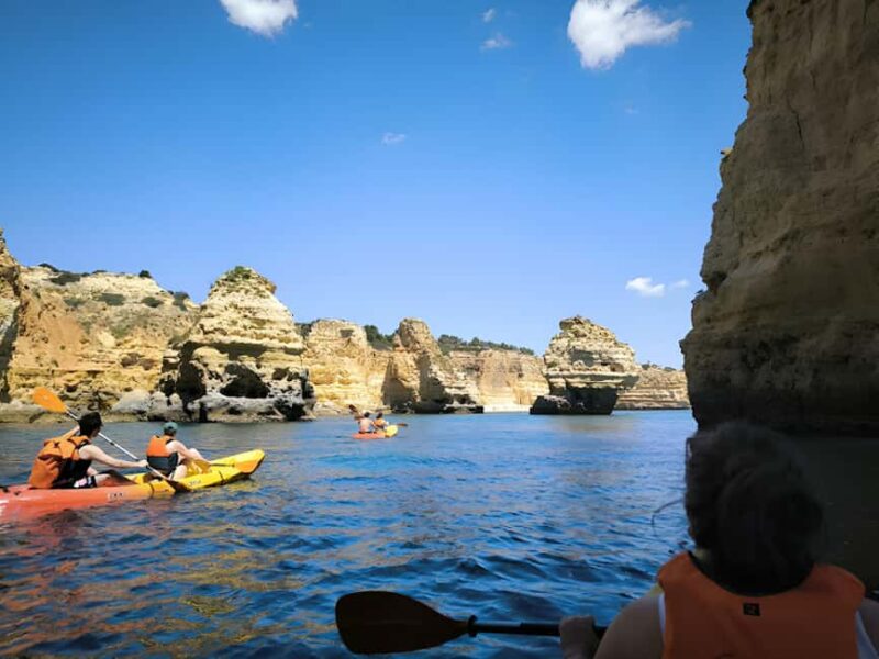 Benagil: Kayak Tour to Benagil Caves  Small Group - The Itinerary & Key Stops Along the Coastline
