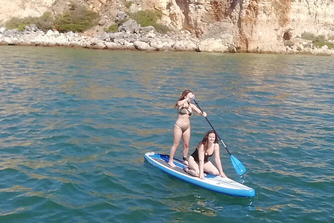 Benagil Private Luxury Cruise - Drinks, Snacks, Paddleboard - Relaxing at Praia de Vau and Alvor Lagoon