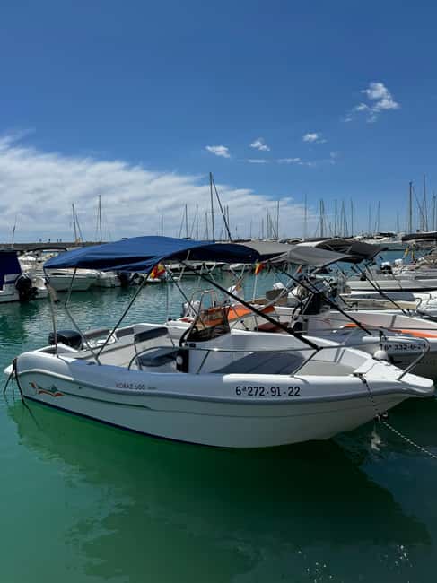 Benalmádena: Alquiler de barcos sin licencia Costa del Sol - Starting Point and Meeting Details in Benalmádena