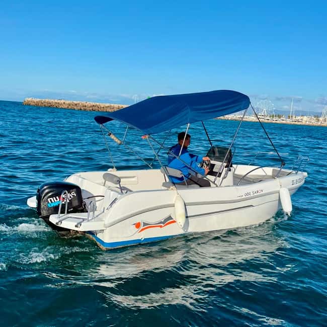 Benalmádena: Alquiler de barcos sin licencia Costa del Sol - The Itinerary and Route Options