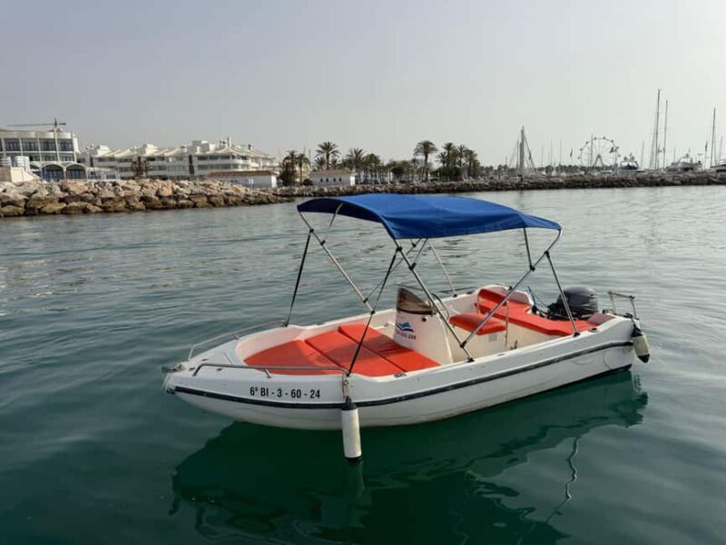 Benalmádena: Boat Rentals License-Free, Fish & Dolphins - Benalmádena Boat Rentals Without a License: Fish, Dolphins, and Open Sea Adventure