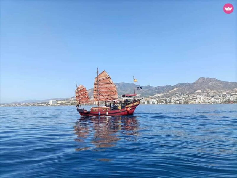 Benalmádena: Boat ride and swim in the sea with a drink - An Authentic Chinese Junk at the Heart of Benalmádenas Coast