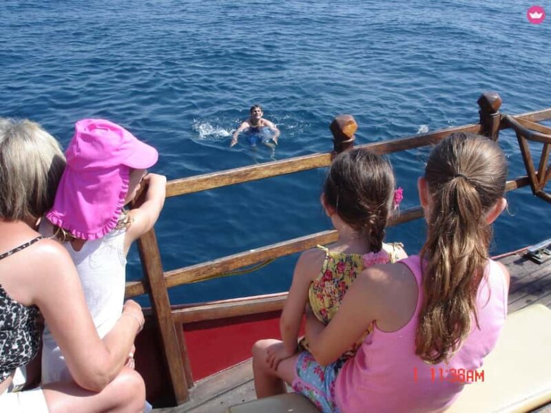 Benalmádena: Boat ride and swim in the sea with a drink - Bring Your Own Food and Drinks for a Custom Celebration