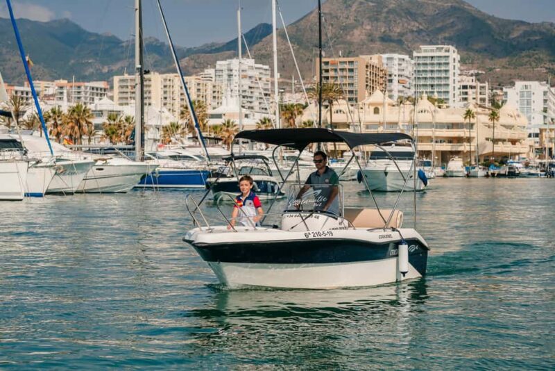 Benalmádena: license-Free Rent Boat for Dolphin Watching - Key Points