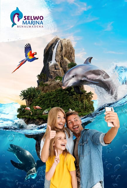 Benalmadena: Selwo Marina Admission Ticket - Encountering Marine Animals and Exotic Birds