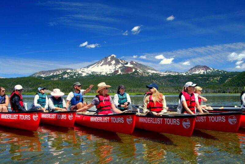 Bend: Half-Day Cascade Lakes Canoe Tour - Practical Details: Meeting Point and Equipment