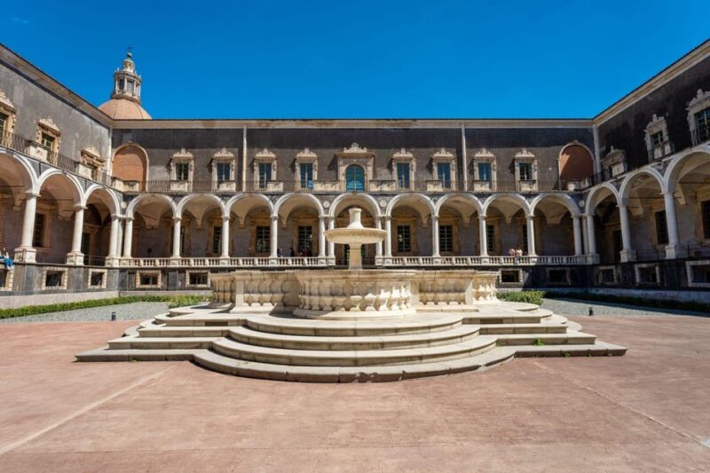 Benedictine Monastery of Catania - English Guided Tour - Starting Point at Piazza Dante and the Main Gate