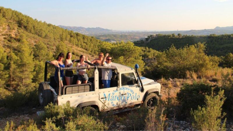 Benidorm: Guided Jeep Trip to Guadalest and Algar Falls - Refreshing Swim at Algar Waterfalls
