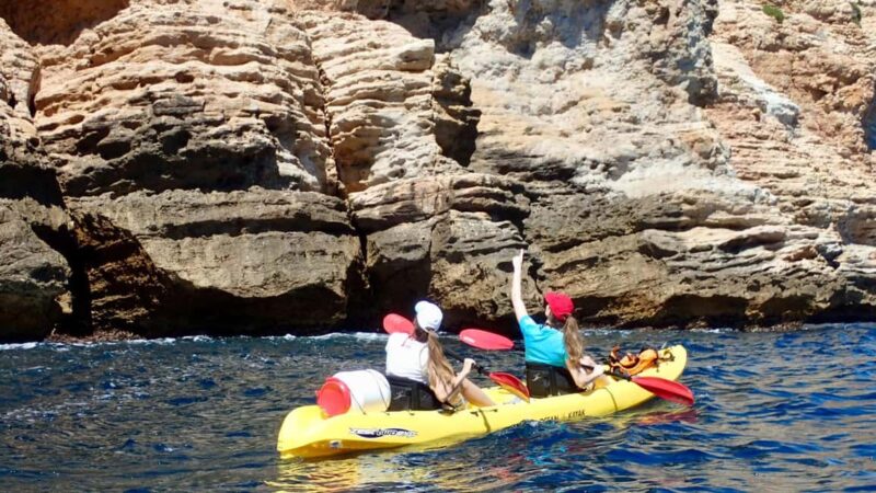 Benidorm: Guided Kayak Tour with Snorkeling and Photos - Flexibility and Booking Options with Capitan kayak