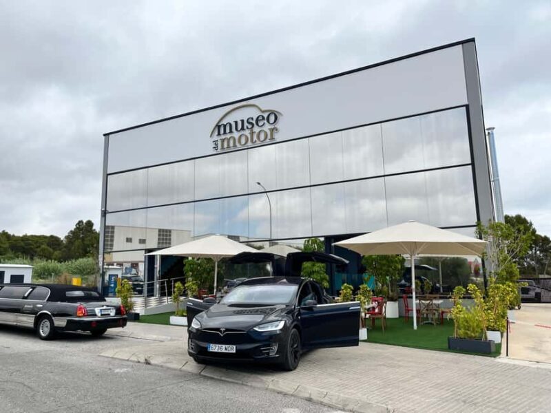 Benidorm: TESLA falcon wings tour to Museo del Motor - Guided Tour and Audioguide Inside the Museo del Motor