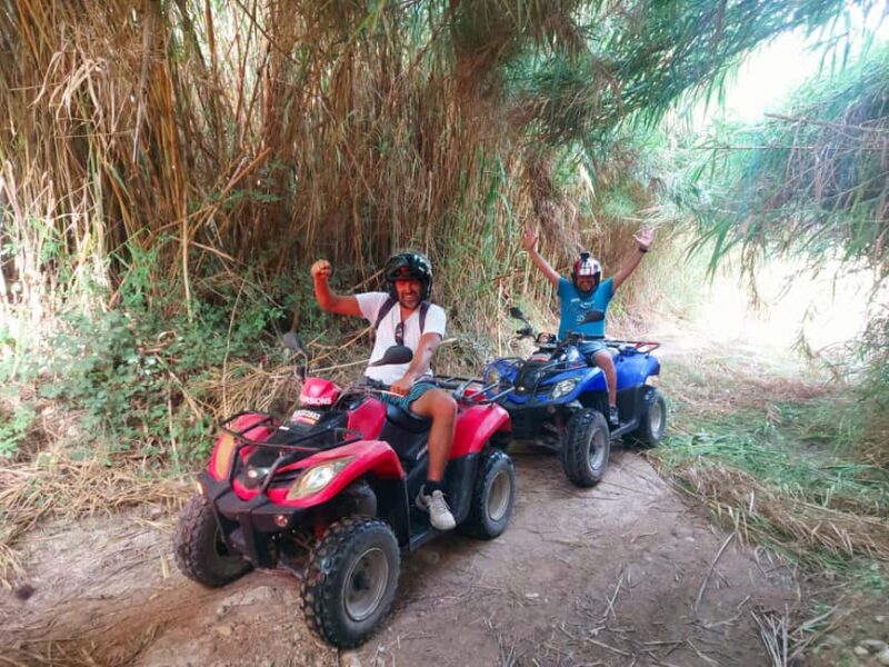 Benidorm: Two-seater quad bike tour with a stop at waterfalls for swimming - Flexibility and Cancellation Policies