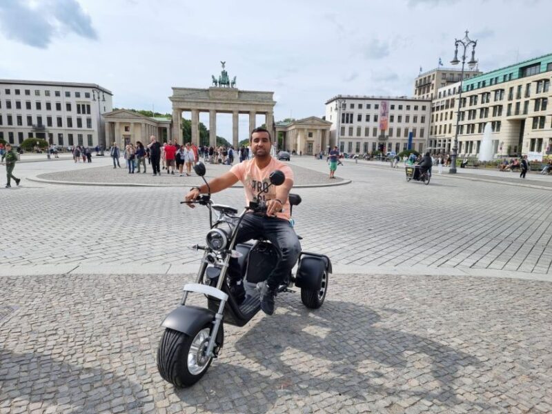 Berlin: 3-Hour Guided Small Group Fat Tire E-Scooter Tour - Discover Berlin on a 3-Hour Guided Fat Tire E-Scooter Tour for $90