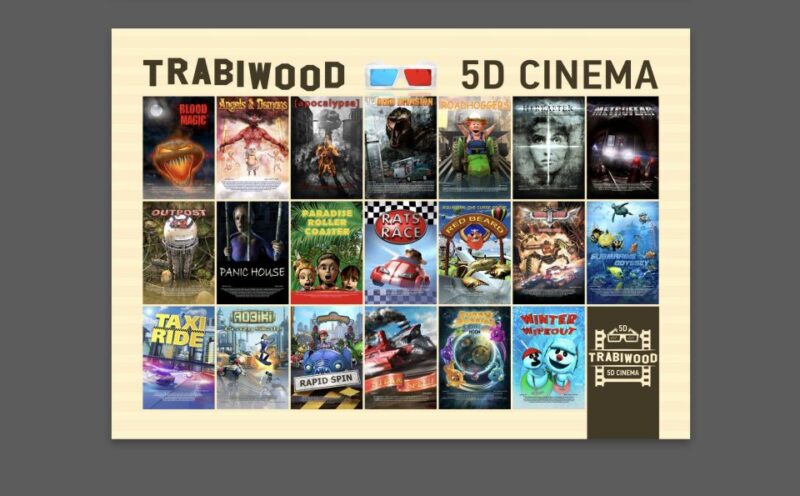 Berlin: 5D Cinema Attraktion - The Unique 5D Effects that Make This Cinema Stand Out