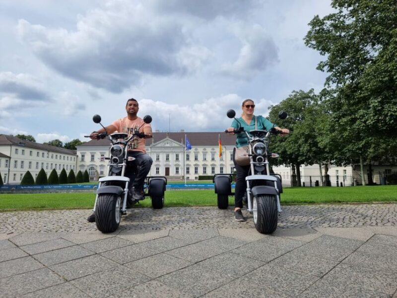Berlin City: 2 Hour Guided Fat Tire E-Scooter Tour - Highlights: Checkpoint Charlie and the Berlin Wall