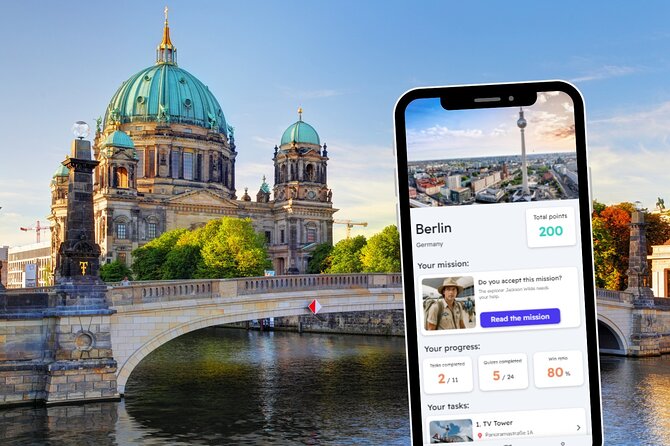 Berlin City Tour and Exploration Phone Game - Discover Berlin at Your Own Pace with the Phone Game Tour