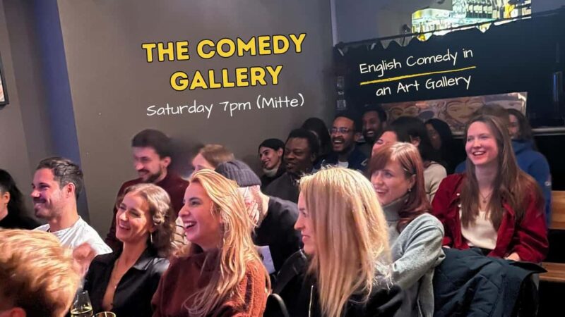 Berlin: Comedy in an Art Gallery (Mitte) - Experience Comedy in an Art Gallery in Berlin’s Mitte Neighborhood