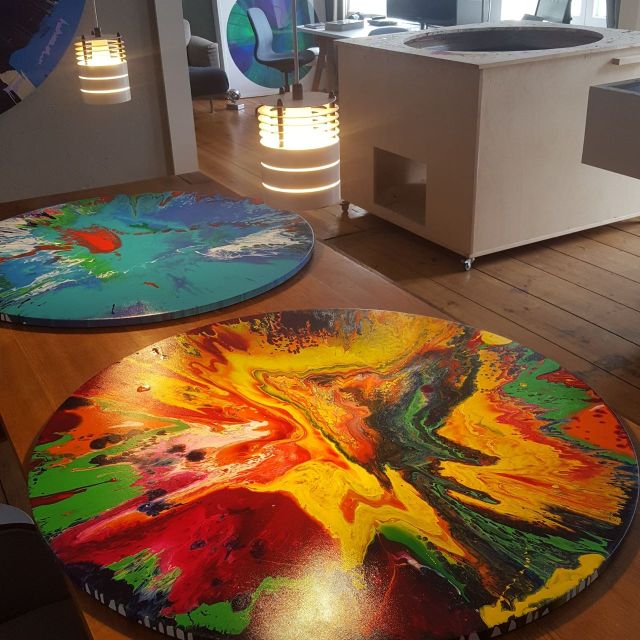 Berlin: Create Your Own Spin Painting at Jans Echternacht - What the Price of $179 Covers