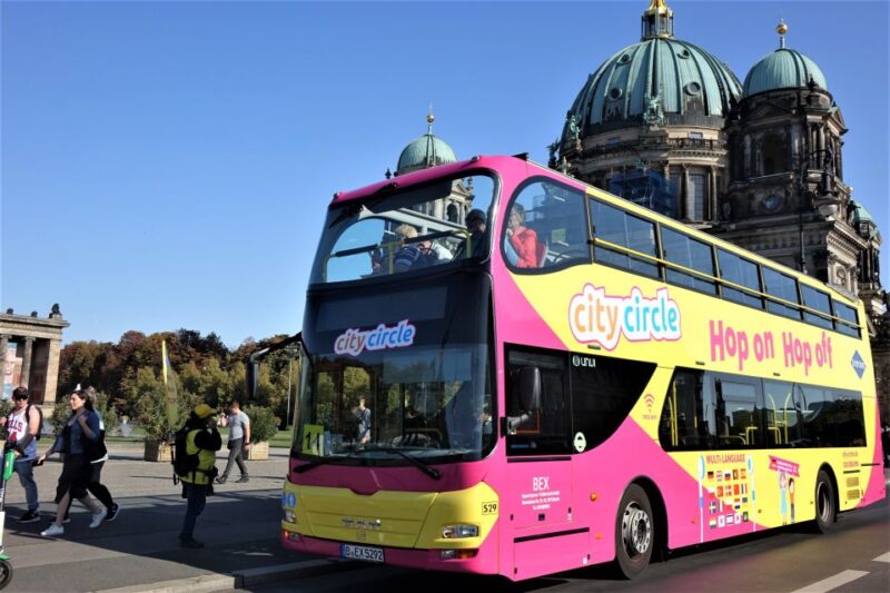 Berlin: East and West Hop-On Hop-Off Bus Tour & mulled wine - Explore Berlins Highlights on a Hop-On Hop-Off Bus Tour with Mulled Wine