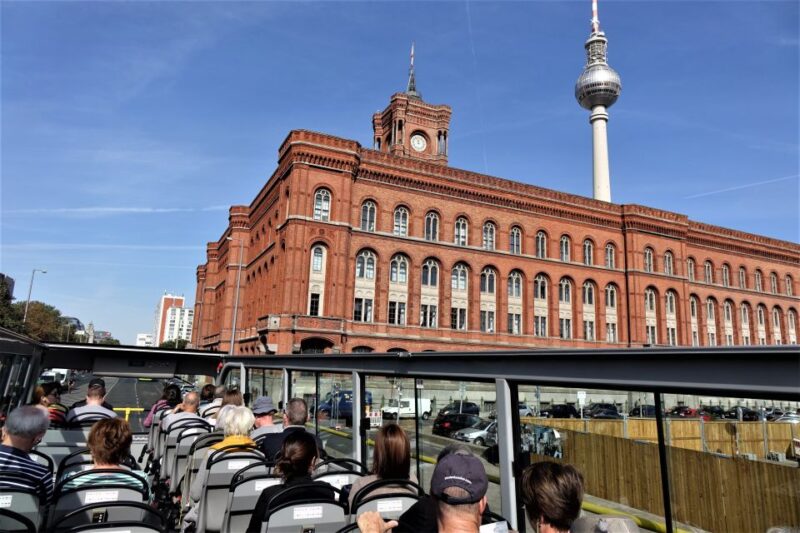 Berlin: East and West Hop-On Hop-Off Bus Tour & mulled wine - The Route and Its Highlights