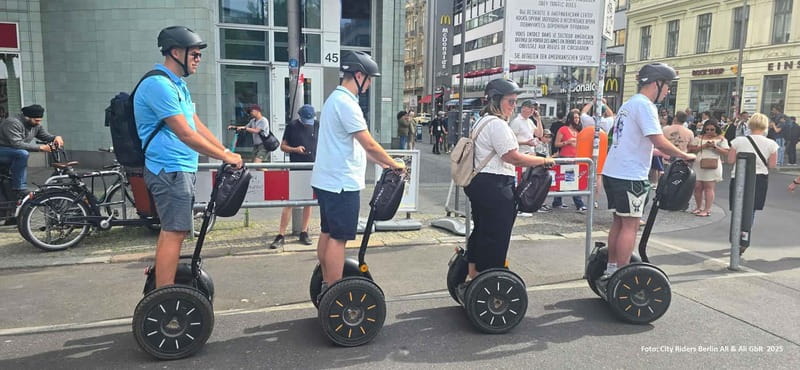 Berlin: guided Segway tour in the heart of the city - Insider Stories and Expert Commentary