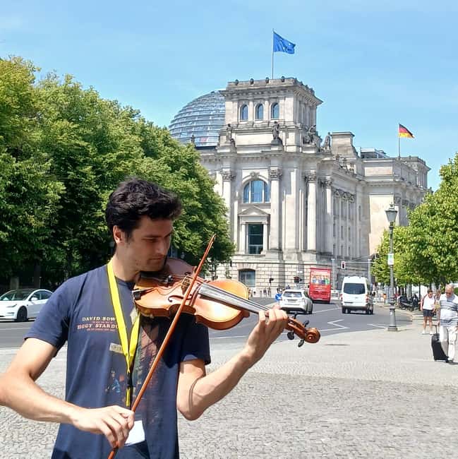 Berlin: Historical Walking Tour with Live Music - Visiting Berlin’s Most Famous Landmarks on Foot
