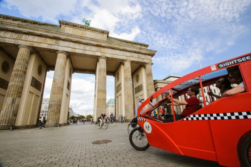 Berlin: Private E-Rickshaw Tour with Hotel Pickup Service - Stops and Areas Accessible by E-Rickshaw