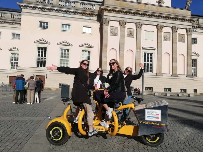 Berlin: Private Guided Sightseeing Tours with Funbikes - Riding Through the Heart of Berlin: Unter den Linden to the Brandenburg Gate