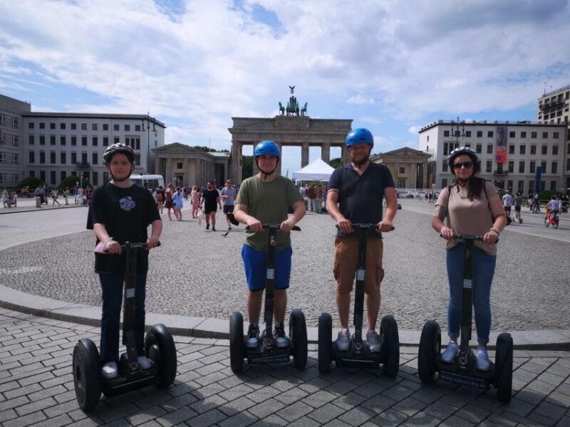 Berlin: Private Sightseeing Segway Tour - Explore Berlin from a New Perspective on a Private Segway Tour