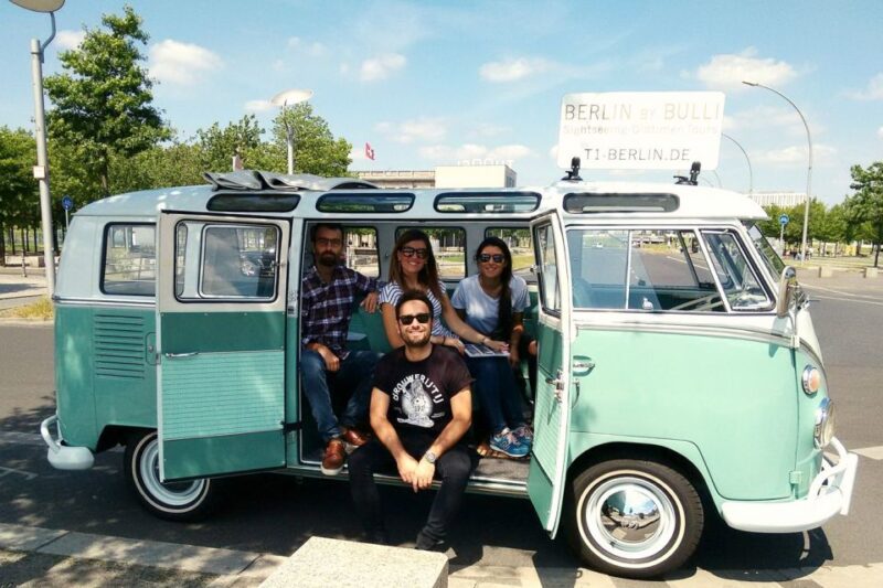 Berlin: Private Sightseeing Tour in Iconic Oldtimer VW Bus - The Route and Major Sights Visited