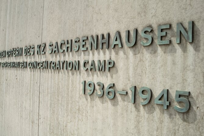 Berlin: Sachsenhausen Concentration Camp Tour in English - Exploring the Sachsenhausen Memorial and Museum