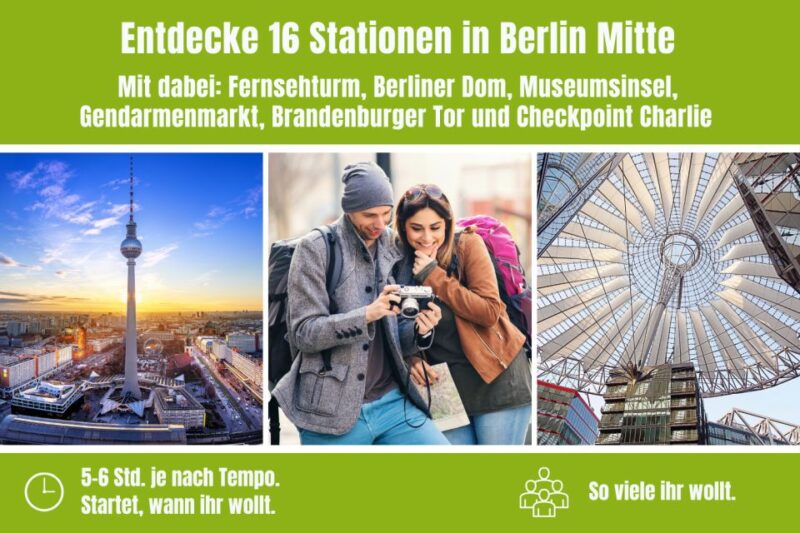 Berlin: Scavenger Hunt Self-Guided Tour - Exploring Berlins Iconic Sights Through Riddles