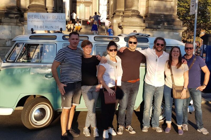 Berlin: Sightseeing Tour in Classic Volkswagen T1 Samba Bus - Off the Beaten Path and Hidden Gems