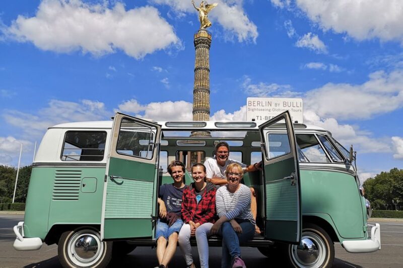 Berlin: Sightseeing Tour in Classic Volkswagen T1 Samba Bus - The Art, Culture, and Entertainment Highlights