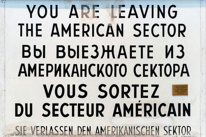 Berlin Wall Tour - Tears, Tunnels and Triumphs (Small Group) - Discover Berlin’s Cold War Past with a Small-Group Tour