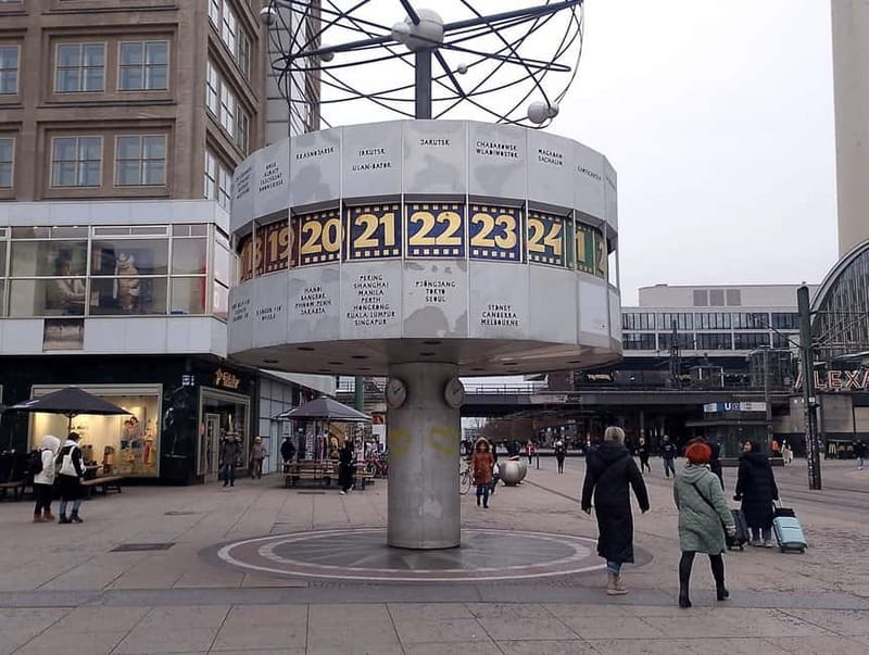 Berlin: World Clock to World Heritage & World War 2 Walk - Starting Point at the World Clock and Alexanderplatz