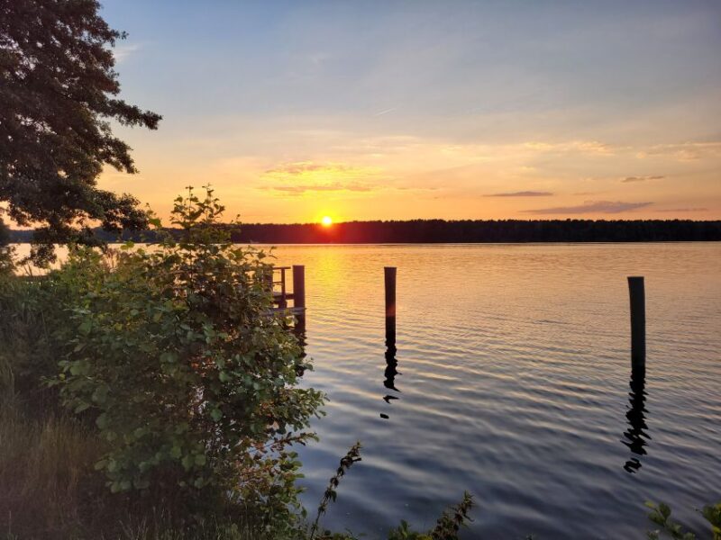 Berlin:Guided South Berlin Yacht Tour with Swim Stop (relax) - Exploring Prieros: A Quaint Village Stop