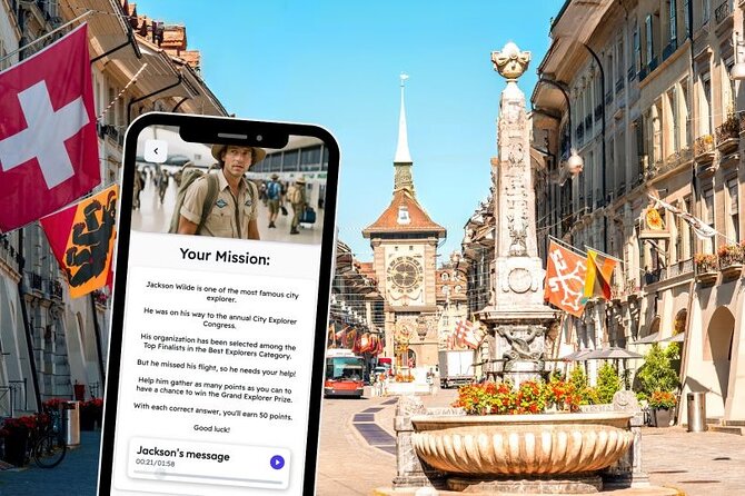 Bern Exploration Game and City Tour on your Phone - Discover Bern’s Iconic Landmarks with Interactive Quizzes