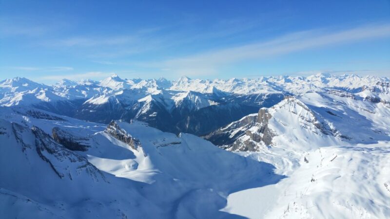 Bern: Private Matterhorn Helicopter Flight - Gliding Through the Mattertal Valley and Passing Petersgrat