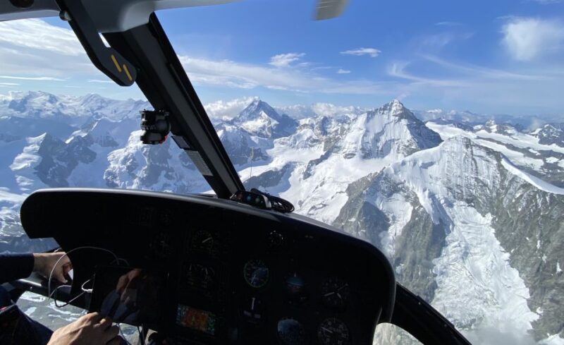 Bern: Private Matterhorn Helicopter Flight - Ending the Flight and Receiving Keepsakes