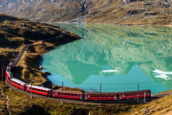 Bernina Red Train Experience by train from Lecco - Varenna - Experience the Scenic Journey of the Bernina Red Train from Lecco or Varenna