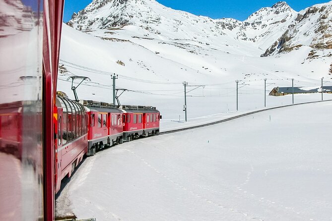 Bernina Red Train Experience by train from Lecco - Varenna - Key Points