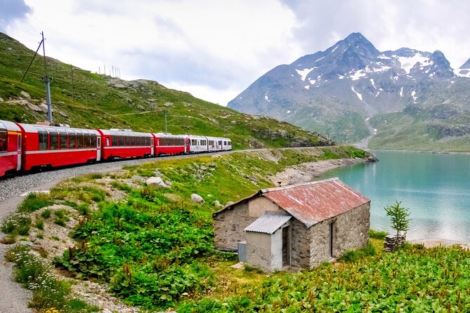 Bernina Red Train Experience by train from Lecco - Varenna - Free Time in Saint Moritz: Exploring the Elegant Swiss Town