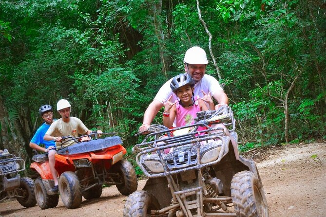 Best ATV & Mavericks Experience in Cancun + Cenote + Zip Lines - Visiting Cenote la Noria for a Refreshing Swim