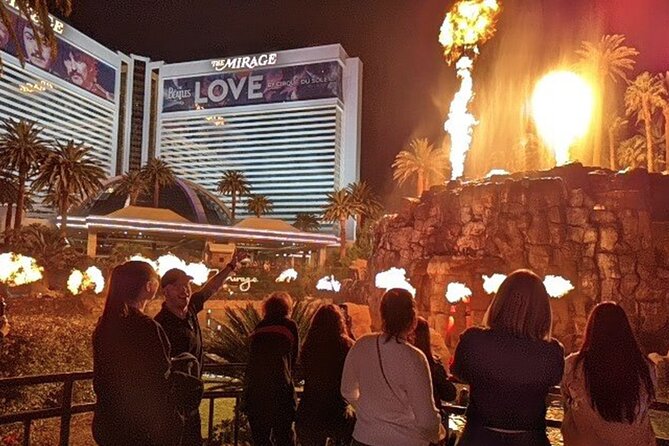 Best Boulevard of Las Vegas: A Night Walking Tour of The Strip - Starting Point at Paris Las Vegas: The Eiffel Tower Base