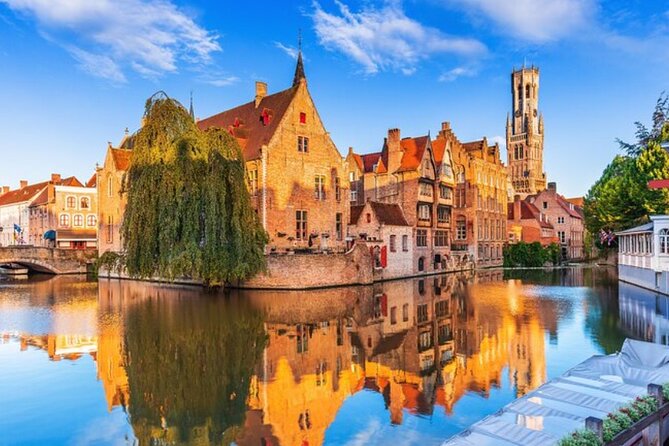 Best Bruges Shore Excursion including Deluxe Canal Cruise - Rozenhoedkaai: The Most Photographed Spot in Bruges