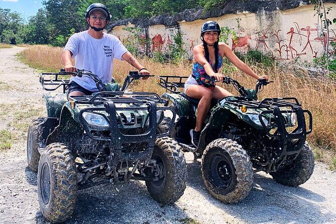 Best Cozumel ATV Jungle Tour + Jade Cavern + Beach + Locker - Relaxing at San Francisco Beach Club