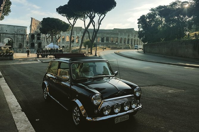 Best neighborhoods of Rome by Mini Cooper Classic Cabriolet - Exploring the Fascism Age Neighborhood