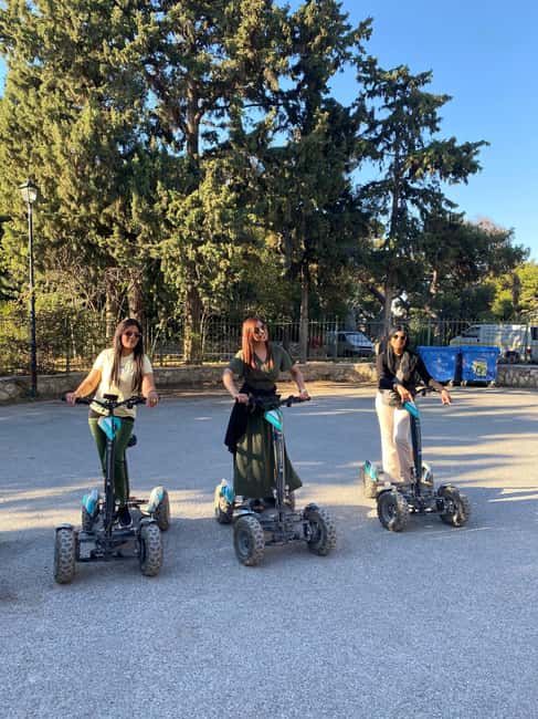 Best of Athens Electric Four-Wheel Scooter Tour - Visiting the Panathenaic Stadium and the Presidential Palace
